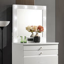  Furniture of America Destinee Vanity Table CM-AC405WH-PK IMAGE 1