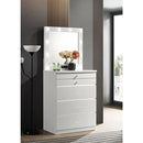  Furniture of America Destinee Vanity Table CM-AC405WH-PK IMAGE 2