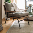 Furniture of America Santiago Stationary Fabric Accent Chair CM-AC6077 IMAGE 4