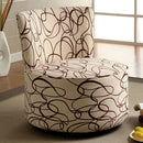  Furniture of America Bay Shore Stationary Fabric Accent Chair CM-AC6122R IMAGE 1