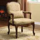  Furniture of America Waterville Stationary Fabric Accent Chair CM-AC6980 IMAGE 2