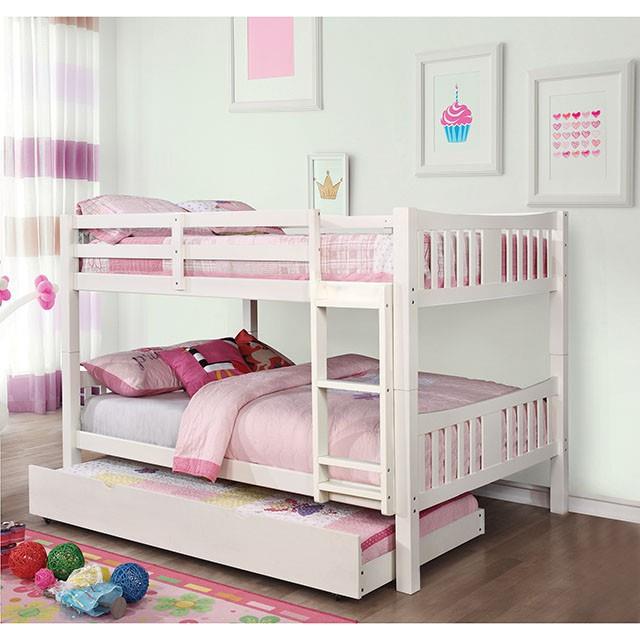 Furniture of America Kids Beds Bunk Bed CM-BK929F-WH-BED-VN IMAGE 2