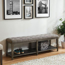  Furniture of America Tayah CM-BN5666GY Bench IMAGE 1