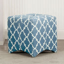  Furniture of America Zaira Fabric Ottoman CM-BN6023BL IMAGE 2