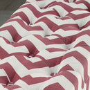 Furniture of America Zahra Fabric Storage Ottoman CM-BN6031RD IMAGE 4