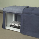  Furniture of America Home Decor Benches CM-BN6176BL IMAGE 1