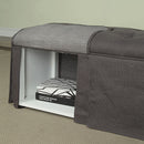  Furniture of America Home Decor Benches CM-BN6176GY IMAGE 1