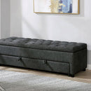  Furniture of America Aguda CM-BN6352GY Storage Bench IMAGE 1