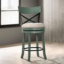  Furniture of America Clarence Counter Height Stool CM-BR1855GR-24-2PK IMAGE 1