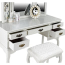  Furniture of America Ashland Vanity Table CM-DK6405WH IMAGE 3