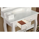  Furniture of America Janelle Vanity Set CM-DK6846WH IMAGE 2