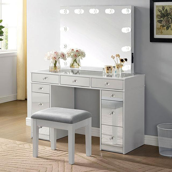 Furniture of America Margret Vanity Set CM-DK928-PK IMAGE 1