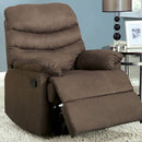 Furniture of America Pleasant Valley Fabric Recliner CM-RC6927-GY IMAGE 1