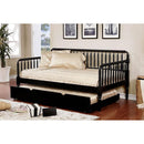  Furniture of America Linda CM1741BK-BED Twin Daybed IMAGE 1