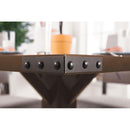 Furniture of America Square Glenbrook Dining Table with Pedestal Base CM3018T IMAGE 2