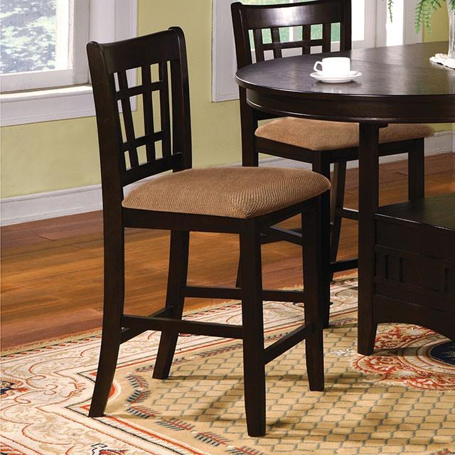 Furniture of America Oval Metropolis Counter Height Dining Table with Pedestal Base CM3032PT IMAGE 5