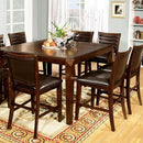  Furniture of America Square Shefield Counter Height Dining Table CM3035PT IMAGE 1