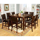  Furniture of America Square Shefield Counter Height Dining Table CM3035PT IMAGE 2
