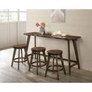  Furniture of America Missoula CM3129PT-4PK 4 Pc. Counter Ht. Set IMAGE 2