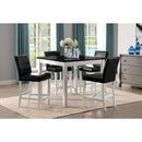  Furniture of America Mathilda 5 pc Counter Height Dinette CM3143PT-5PK IMAGE 2