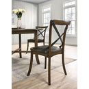  Furniture of America Round Buhl Dining Table CM3148RT IMAGE 3