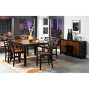  Furniture of America Square San Isabel Counter Height Dining Table CM3151PT IMAGE 2