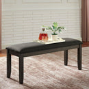  Furniture of America Cilgerran CM3153GY-BN Bench IMAGE 1