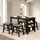  Furniture of America Lana Counter Height Dining Table CM3153GY-PT IMAGE 5