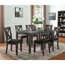  Furniture of America Cilgerran Dining Table CM3153GY-T IMAGE 3