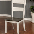  Furniture of America Juniper Dining Chair CM3162WH-SC-2PK IMAGE 1