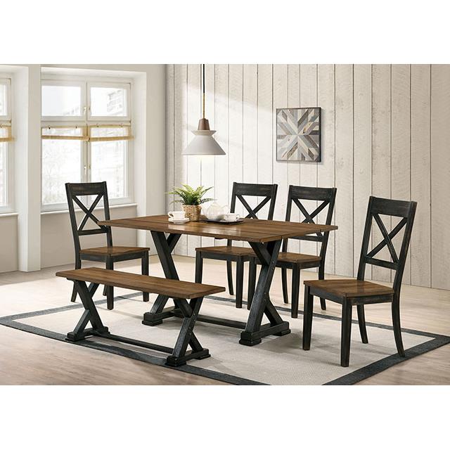  Furniture of America Yensley Dining Chair CM3167A-SC-2PK IMAGE 2