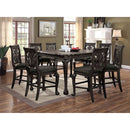  Furniture of America Petersburg Counter Height Dining Table CM3185DG-PT IMAGE 2