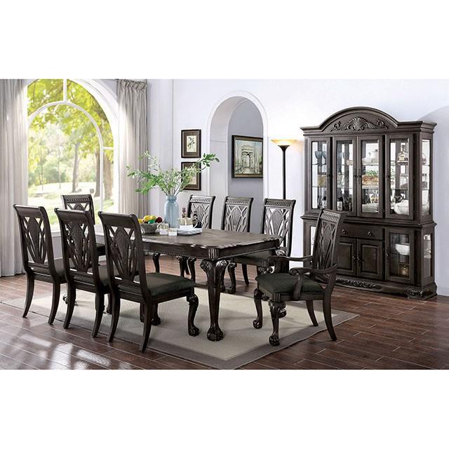 Furniture of America Petersburg Dining Table CM3185DG-T IMAGE 2