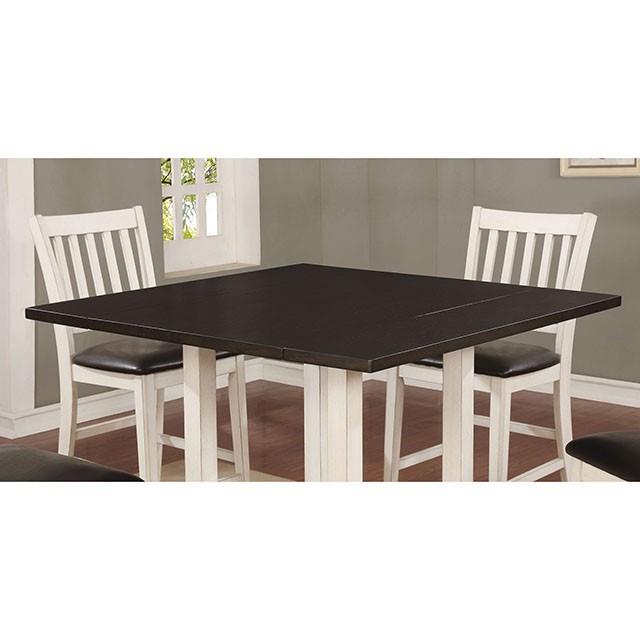 Furniture of America Square Raegan Counter Height Dining Table CM3197PT IMAGE 1