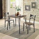  Furniture of America Banbury 3 pc Dinette CM3279BR-T-29-3PK IMAGE 1