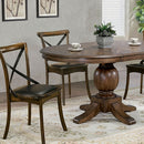  Furniture of America Oval August Dining Table CM3305OT-TABLE IMAGE 1