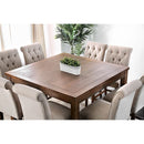  Furniture of America Square Sania Counter Height Dining Table CM3324A-PT-54-VN IMAGE 2