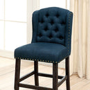  Furniture of America Sania Counter Height Dining Chair CM3324BK-BL-PCW-2PK IMAGE 1