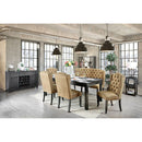  Furniture of America Sania Dining Chair CM3324BK-GL-SC-2PK IMAGE 1