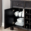  Furniture of America Sania Server CM3324BK-SV-VN IMAGE 2