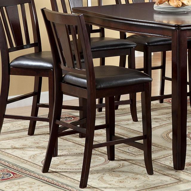 Furniture of America Edgewood Counter Height Dining Chair CM3336PC-2PK IMAGE 2