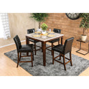  Furniture of America Square Marstone Counter Height Dining Table CM3368PT IMAGE 2