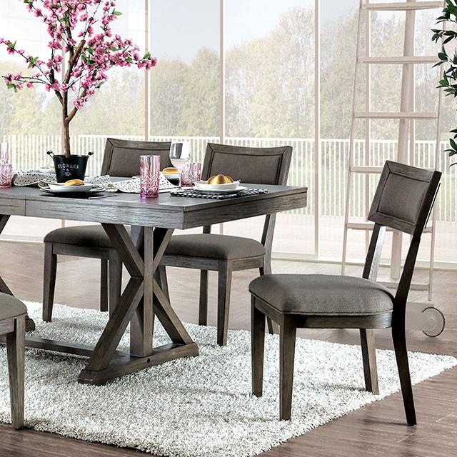 Furniture of America Leeds Dining Table CM3387T-TABLE IMAGE 1