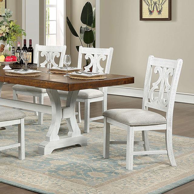 Furniture of America Auletta Dining Table CM3417T-TABLE IMAGE 1