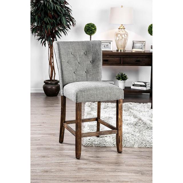 Furniture of America Schoten Counter Height Dining Chair CM3450GY-PC-2PK IMAGE 1