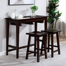  Furniture of America Elinor 3 pc Dinette CM3475EX-PT-3PK IMAGE 1