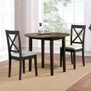  Furniture of America Jaelynn 3 pc Dinette CM3477RT-3PK IMAGE 3
