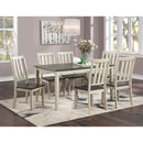  Furniture of America Frances Dining Table CM3478WH-T IMAGE 3
