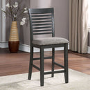  Furniture of America Amalia Counter Height Dining Chair CM3479GY-PC-2PK IMAGE 1