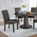  Furniture of America Round Lucerne Dining Table CM3486RT-TABLE IMAGE 1